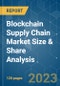 Blockchain Supply Chain Market Size & Share Analysis - Growth Trends & Forecasts (2023 - 2028) - Product Thumbnail Image