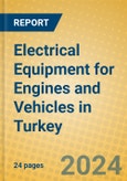 Electrical Equipment for Engines and Vehicles in Turkey- Product Image