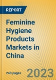 Feminine Hygiene Products Markets in China- Product Image