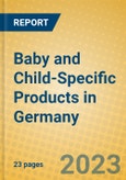 Baby and Child-Specific Products in Germany- Product Image