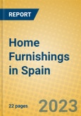 Home Furnishings in Spain- Product Image