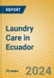 Laundry Care in Ecuador - Product Image