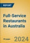 Full-Service Restaurants in Australia - Product Thumbnail Image