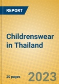 Childrenswear in Thailand- Product Image