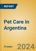 Pet Care in Argentina- Product Image