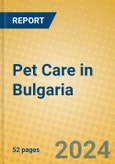 Pet Care in Bulgaria- Product Image