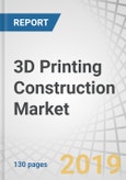 3D Printing Construction Market by Material Type (Concrete, Metal, Composite), Construction Method (Extrusion, Powder Bonding), End-Use Sector (Building, Infrastructure), Region (North America, Europe, APAC, ROW) - Global Forecast to 2024- Product Image