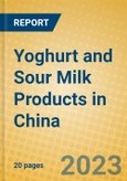Yoghurt and Sour Milk Products in China- Product Image