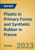 Plastic in Primary Forms and Synthetic Rubber in France- Product Image