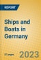 Ships and Boats in Germany - Product Image