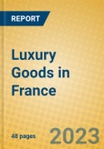 Luxury Goods in France- Product Image
