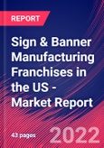Sign & Banner Manufacturing Franchises in the US - Industry Market Research Report- Product Image