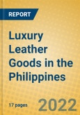 Luxury Leather Goods in the Philippines- Product Image