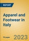 Apparel and Footwear in Italy - Product Image