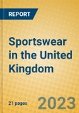 Sportswear in the United Kingdom- Product Image