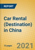 Car Rental (Destination) in China- Product Image