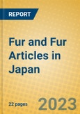 Fur and Fur Articles in Japan- Product Image
