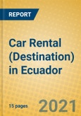 Car Rental (Destination) in Ecuador- Product Image