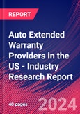 Auto Extended Warranty Providers in the US - Industry Research Report- Product Image