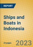 Ships and Boats in Indonesia: ISIC 351- Product Image