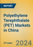 Polyethylene Terephthalate (PET) Markets in China- Product Image