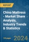 China Mattress - Market Share Analysis, Industry Trends & Statistics, Growth Forecasts 2020 - 2029 - Product Image