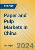 Paper and Pulp Markets in China- Product Image