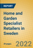 Home and Garden Specialist Retailers in Sweden- Product Image