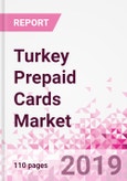 Turkey Prepaid Cards Business and Investment Opportunities - Market Size and Forecast (2014-2023), Consumer Attitude & Behaviour, Retail Spend, Market Risk - Updated in Q3, 2019- Product Image