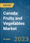 Canada Fruits and Vegetables Market - Growth, Trends, and Forecasts (2023-2028) - Product Thumbnail Image