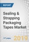 Sealing & Strapping Packaging Tapes Market by Material (PP, Paper, PVC), type of adhesive (Acrylic, Rubber-based, and Silicone), Applications (Carton sealing and Strapping & bundling), and Region - Global Forecast to 2023 - Product Thumbnail Image