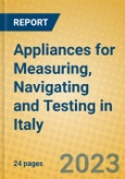 Appliances for Measuring, Navigating and Testing in Italy- Product Image