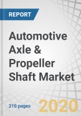 Automotive Axle & Propeller Shaft Market by Axle Type (Live, Dead & Tandem), Axle Position (Front & Rear), Propeller Shaft Type (Single & Multi-Piece), Passenger Car Propeller Shaft Material (Alloy & Carbon Fiber) and Region - Global Forecast to 2025- Product Image