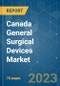 Canada General Surgical Devices Market - Growth, Trends, COVID-19 Impact, and Forecasts (2023-2028) - Product Thumbnail Image