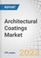 Architectural Coatings Market by Resin Type (Acrylic, Alkyd, vinyl, Polyurethane), Technology (Waterborne, Solventborne), Coating Type (Interior and Exterior), User Type (DIY and Professional), Application, and Region - Global Forecast to 2028 - Product Image