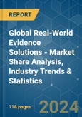 Global Real-World Evidence Solutions - Market Share Analysis, Industry Trends & Statistics, Growth Forecasts 2019 - 2029- Product Image