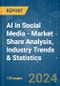 AI in Social Media - Market Share Analysis, Industry Trends & Statistics, Growth Forecasts 2019 - 2029 - Product Image