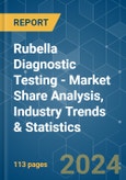 Rubella Diagnostic Testing - Market Share Analysis, Industry Trends & Statistics, Growth Forecasts 2021 - 2029- Product Image