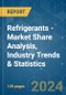 Refrigerants - Market Share Analysis, Industry Trends & Statistics, Growth Forecasts 2019 - 2029 - Product Image