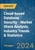 Cloud-based Database Security - Market Share Analysis, Industry Trends & Statistics, Growth Forecasts 2019 - 2029- Product Image