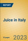 Juice in Italy- Product Image