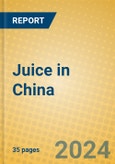 Juice in China- Product Image