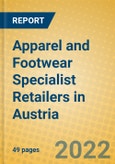 Apparel and Footwear Specialist Retailers in Austria- Product Image
