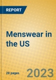 Menswear in the US- Product Image