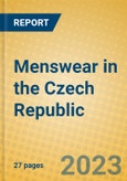 Menswear in the Czech Republic- Product Image