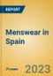 Menswear in Spain - Product Thumbnail Image