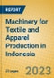Machinery for Textile and Apparel Production in Indonesia: ISIC 2926 - Product Image