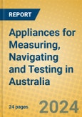 Appliances for Measuring, Navigating and Testing in Australia- Product Image
