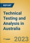 Technical Testing and Analysis in Australia - Product Image