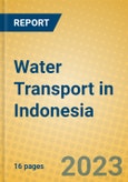 Water Transport in Indonesia: ISIC 61- Product Image